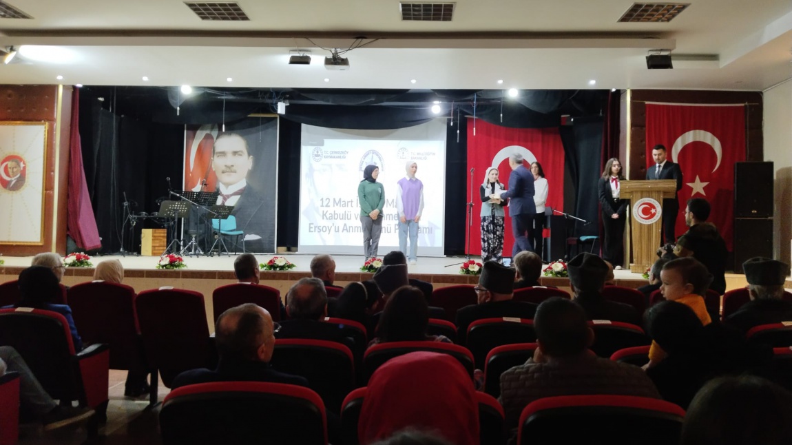 İstiklal Marşı'mızın Kabul Edilişinin 102. Yıl Dönümü ve Mehmet Akif ERSOY'u Anma Etkinlikleri Yarışmaları